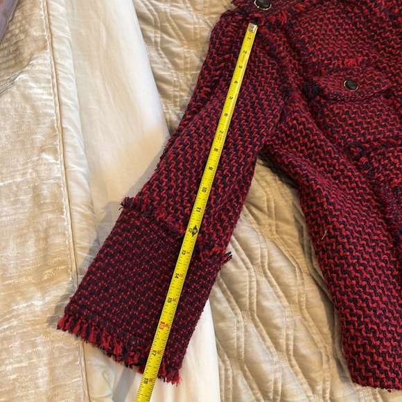 Gorgeous ! Tory Burch red jacket - Picture 7 of 13